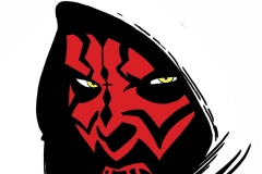 Ken Haeser Remarked Maul Sketch