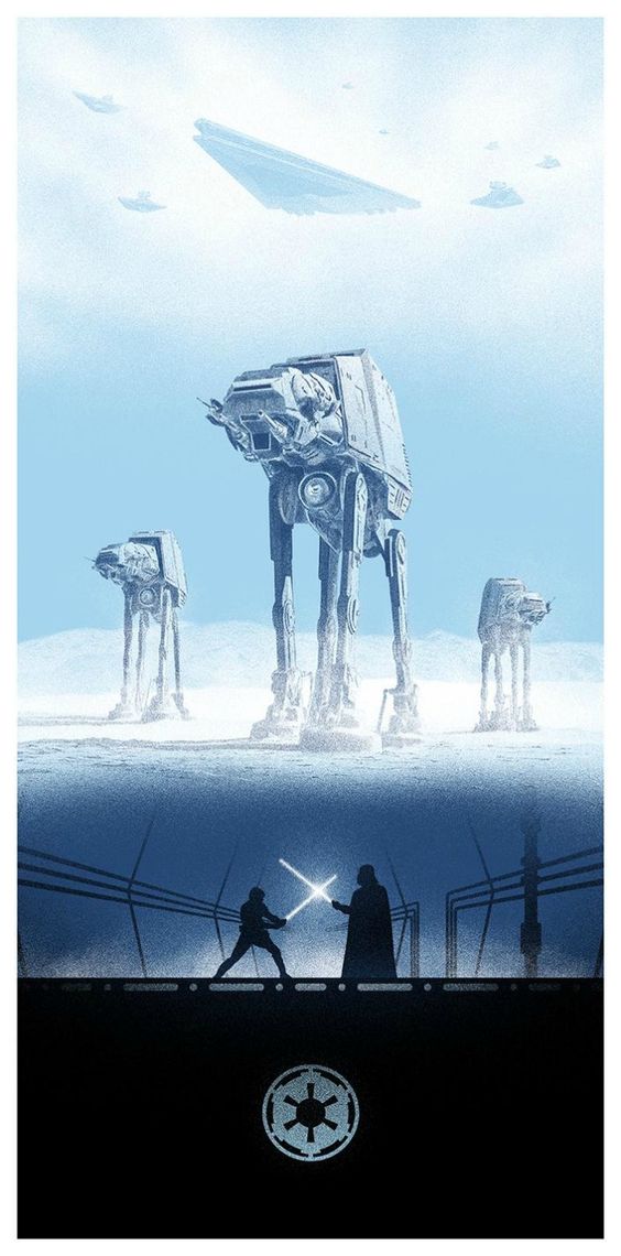 The Empire Strikes Back (El Imperio Contraataca) Battle of Hoth, Luke VS Vader. 1