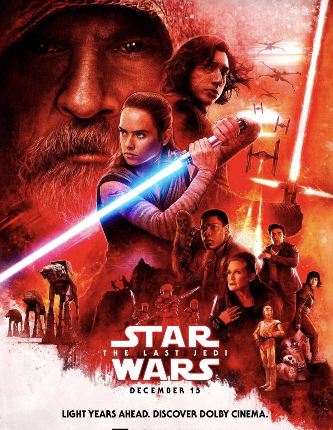 Star Wars The Last Jedi poster 1