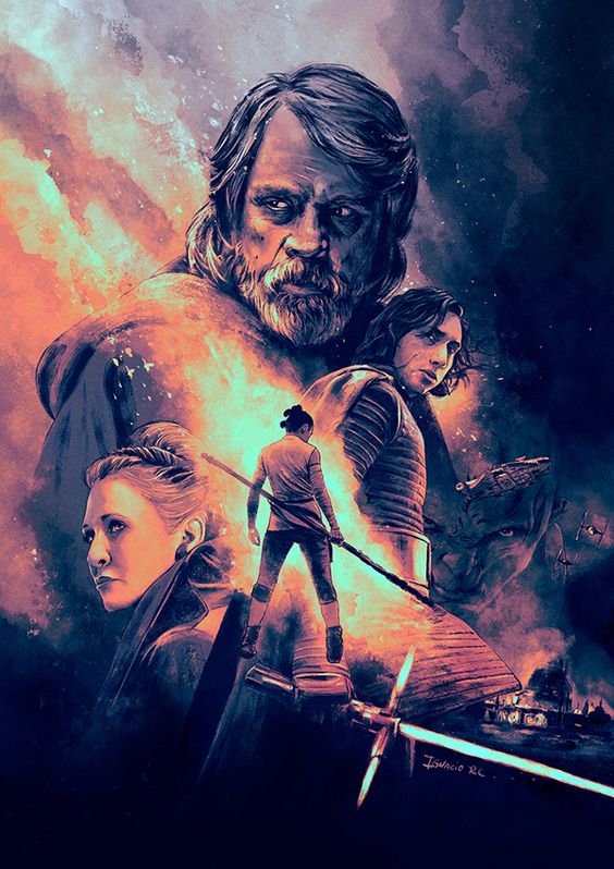 Star Wars The Last Jedi poster (Wallpaper) 1