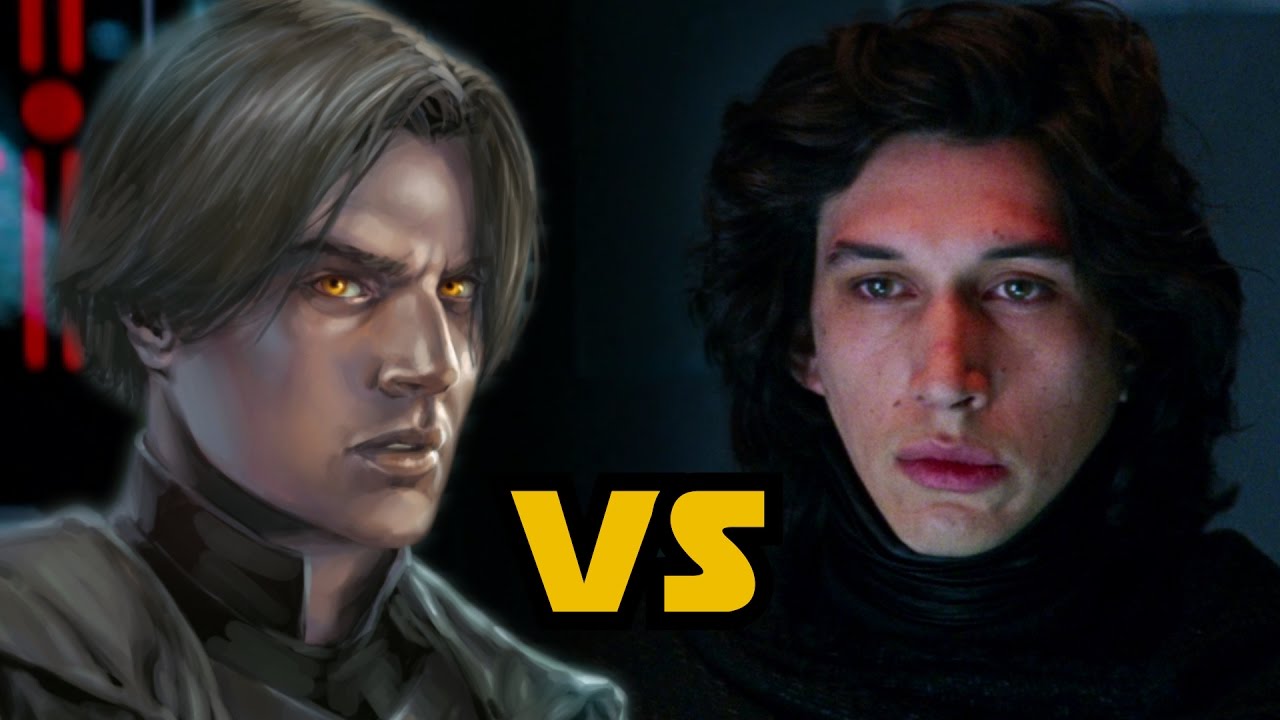 Kylo Ren vs Darth Caedus: Star Wars Canon vs Legends 1