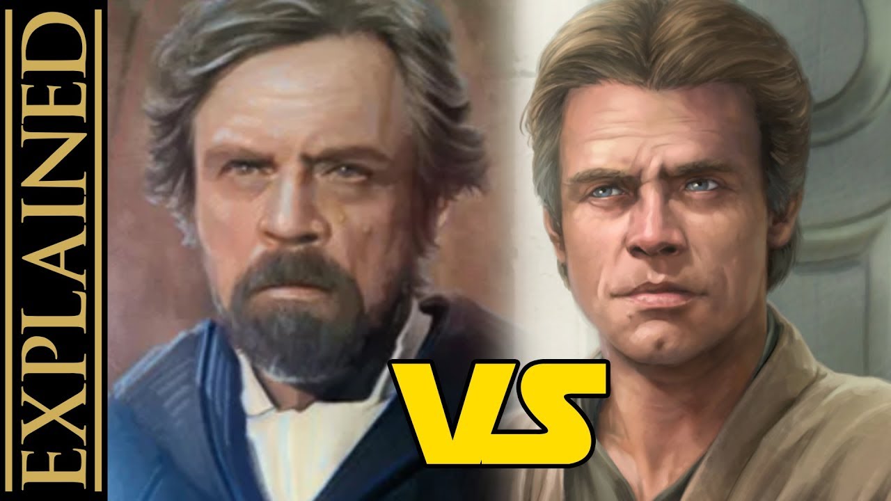 Luke After Return of the Jedi - Star Wars Canon vs Legends 1
