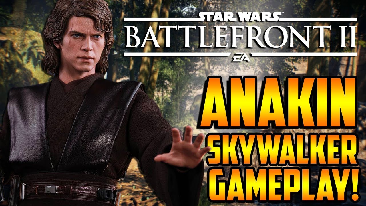 Star Wars Battlefront 2 - NEW Anakin Skywalker Gameplay! 1