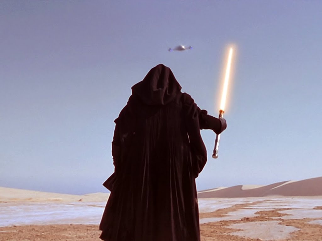 Star Wars The Phantom Menace - Darth Maul vs Qui-Gon Jinn on Tatooine 1