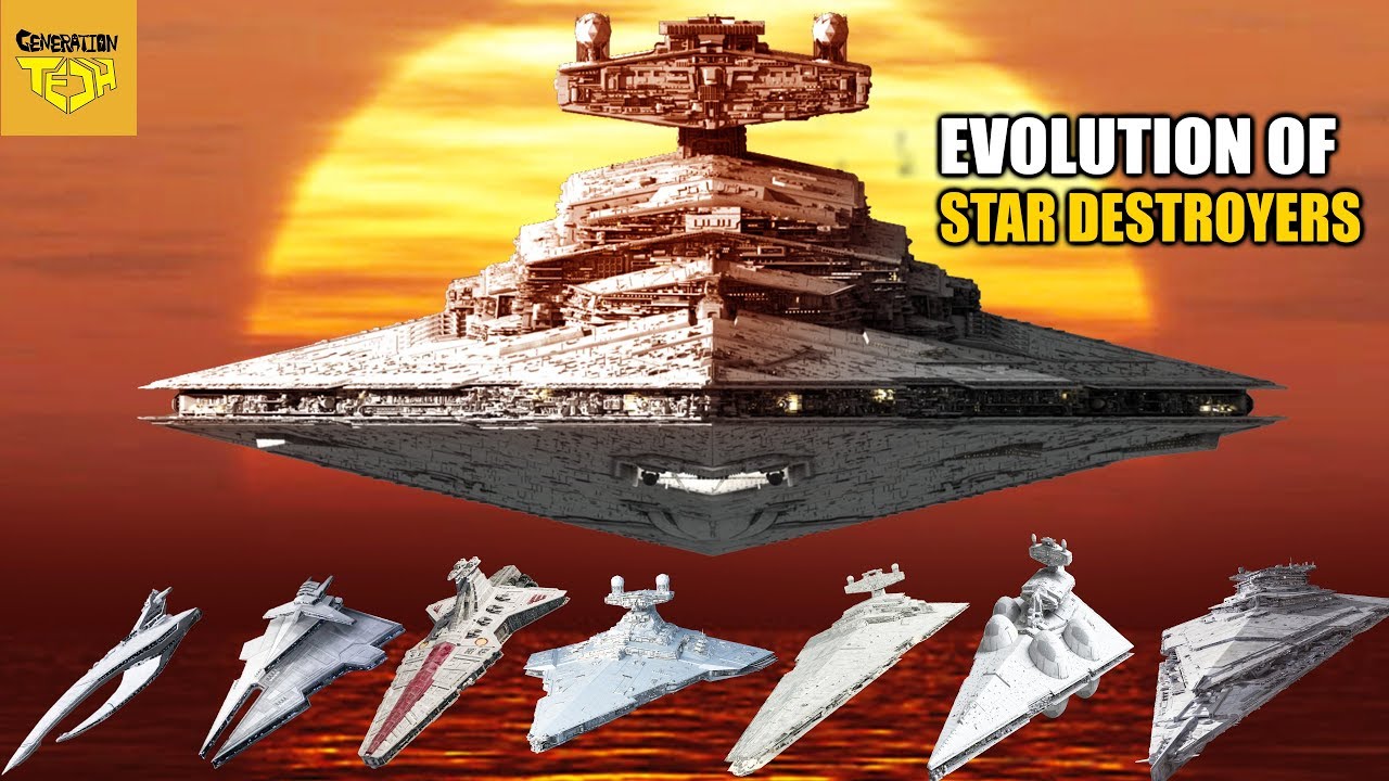 The Evolution of the Star Destroyer (Old Republic to First Order) 1