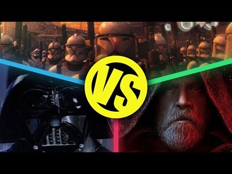 Empire Strikes Back VS The Last Jedi VS Attack of the Clones : Movie Feuds 1