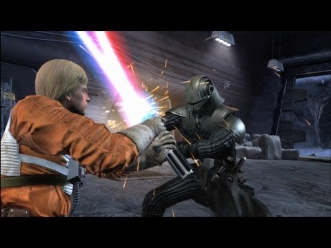 Force Unleashed - Darth Starkiller vs Luke Skywalker & Fallen Luke HD 1