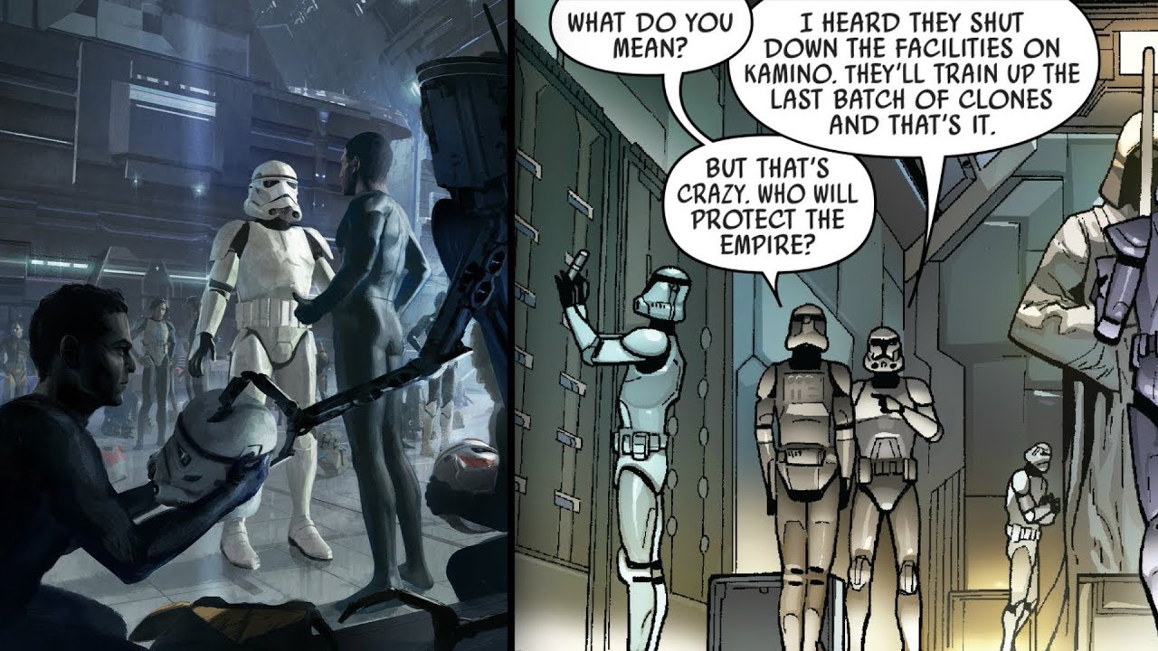 How Clones Reacted to being Replaced by Stormtroopers who were Non-clones - Star Wars Explained 1