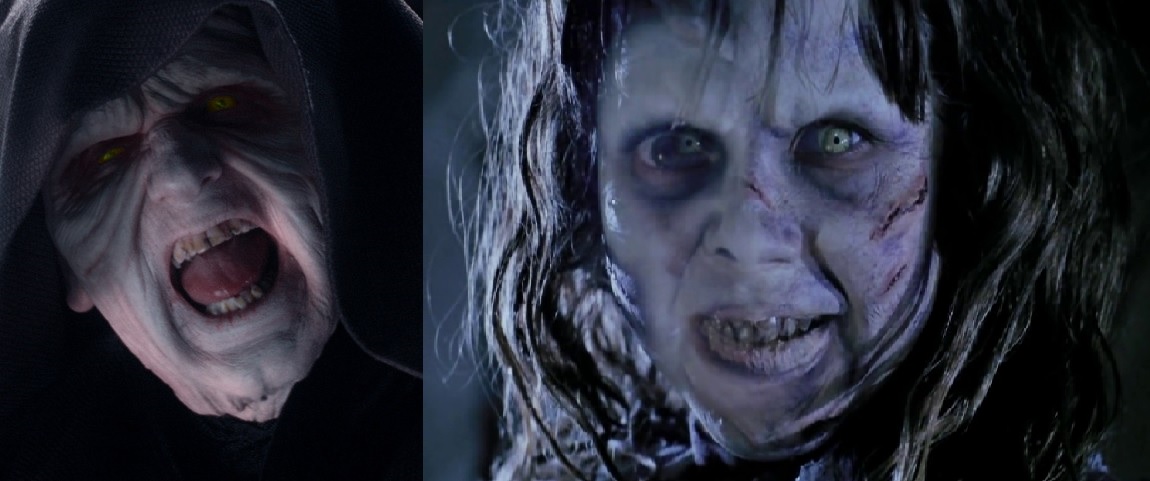 Palpatine (Star Wars) and Regan (The Exorcist) - Do you see the resemblance? 1