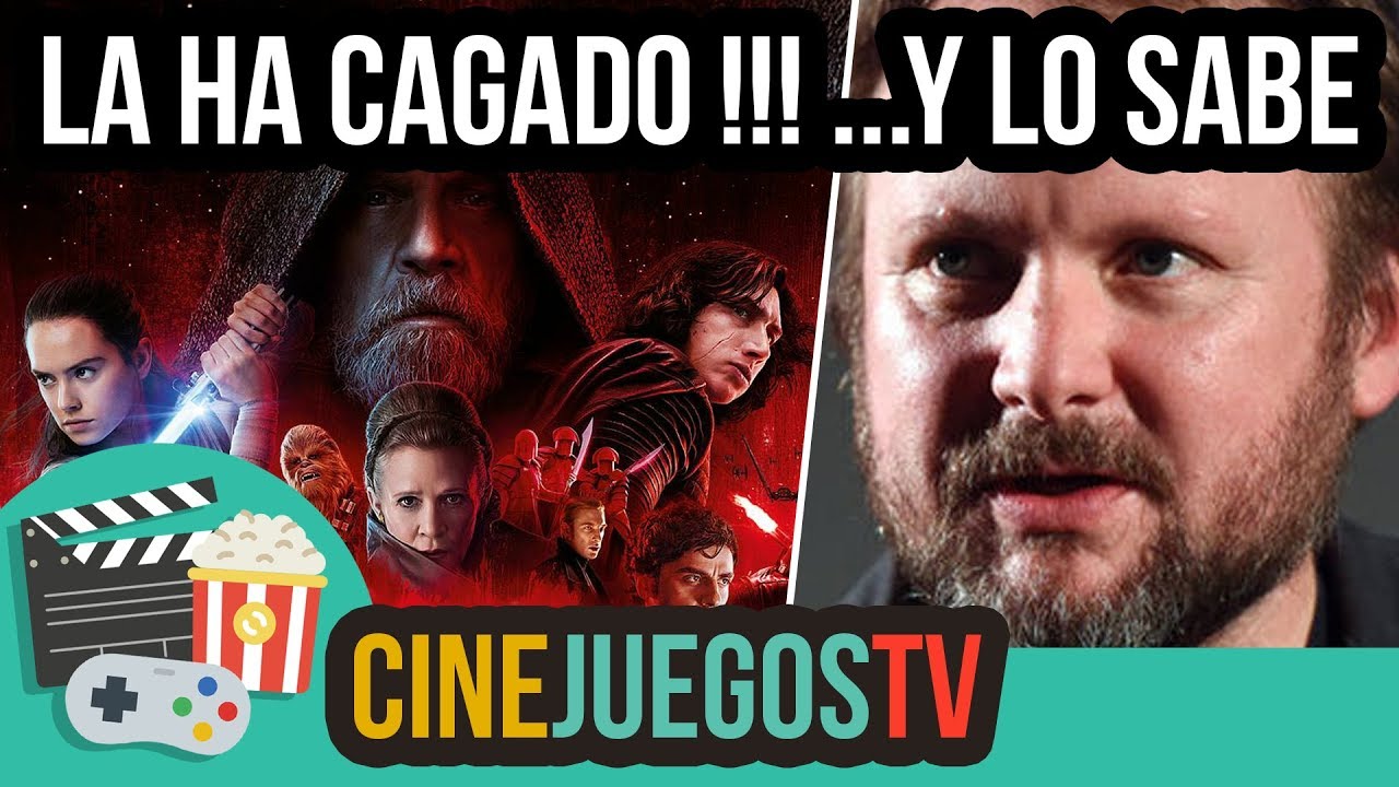 RIAN JOHNSON NO TIENE LA CONCIENCIA TRANQUILA !!! - Crítica Star Wars 8 Los Ultimos Jedi en español 1
