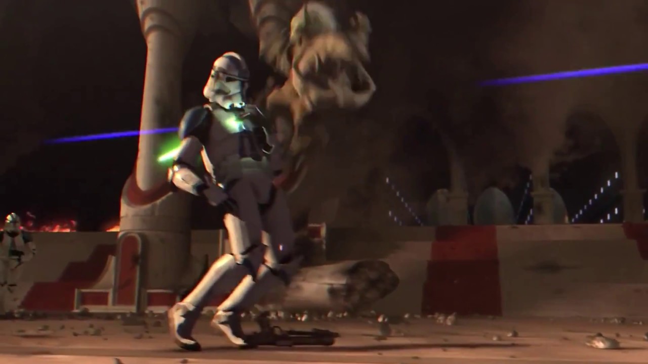 Star Wars Revenge of the Sith - Yoda & Kenobi Search The Jedi Temple 1