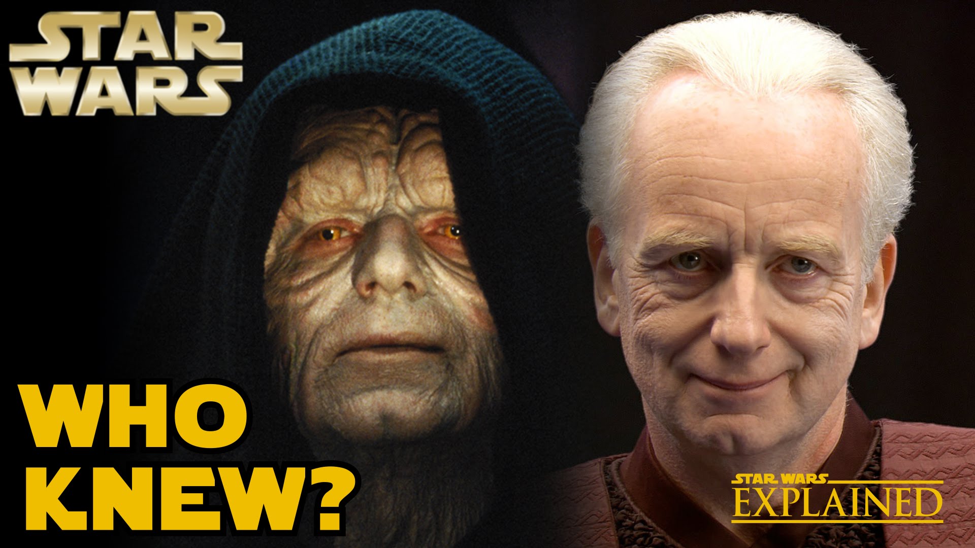 Who Knew Palpatine was Darth Sidious (Canon) - Star Wars Explained 1