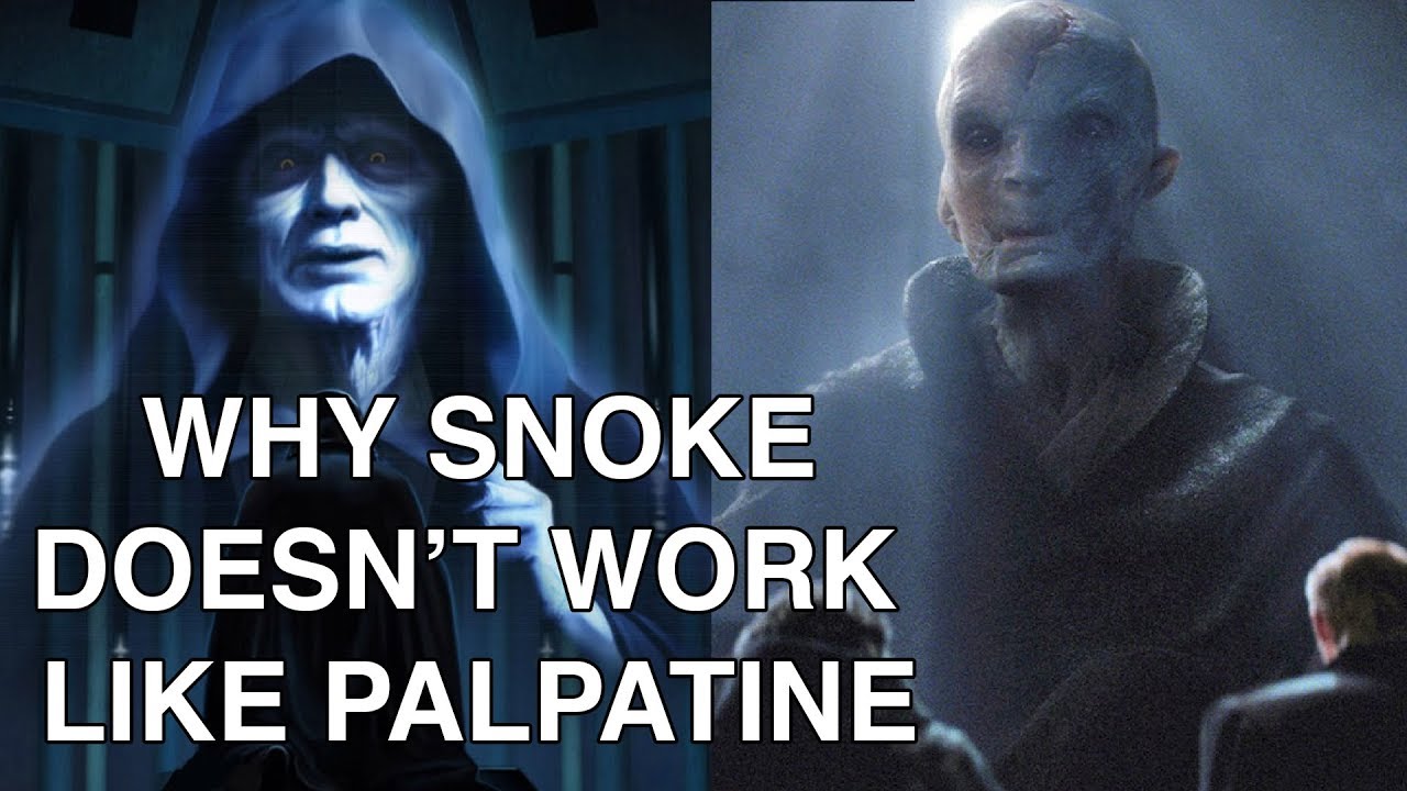 Why Snoke Doesn't Work Like Palpatine 1