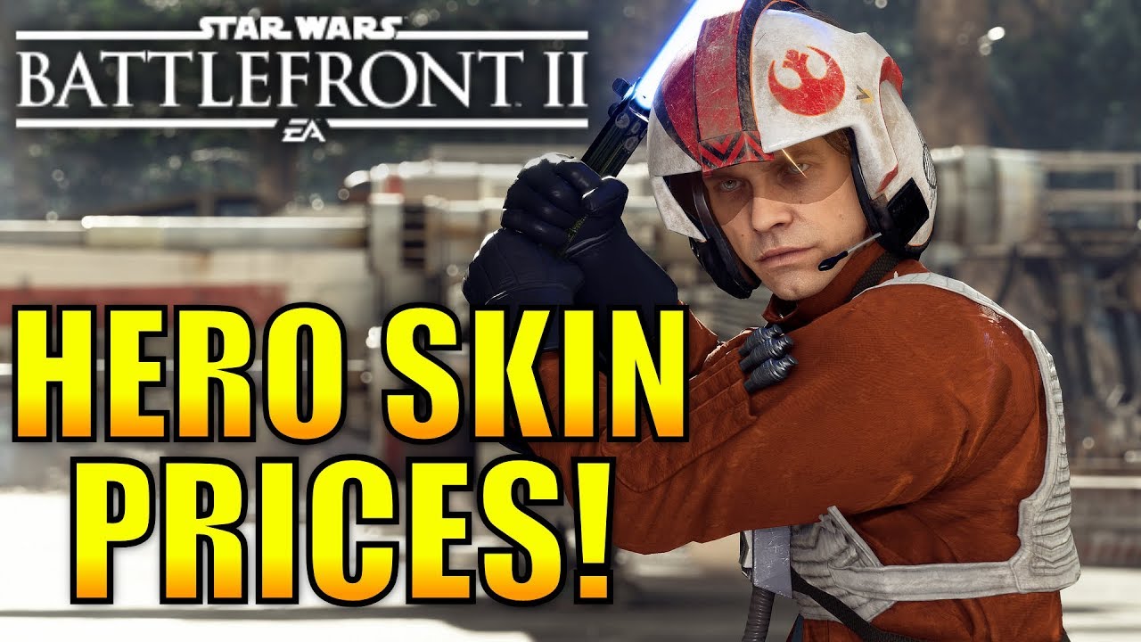 Battlefront 2 New Customization Hero Skin Prices - (Speculation and Skin Discussion) 1
