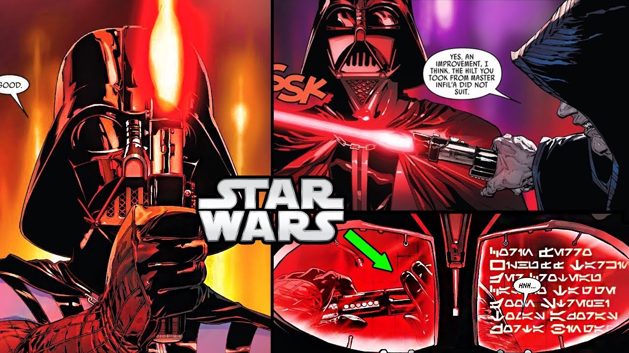 Darth Vader BUILDS HIS NEW LIGHTSABER then CONFRONTS Palpatine (CANON) - Star Wars Explained 1