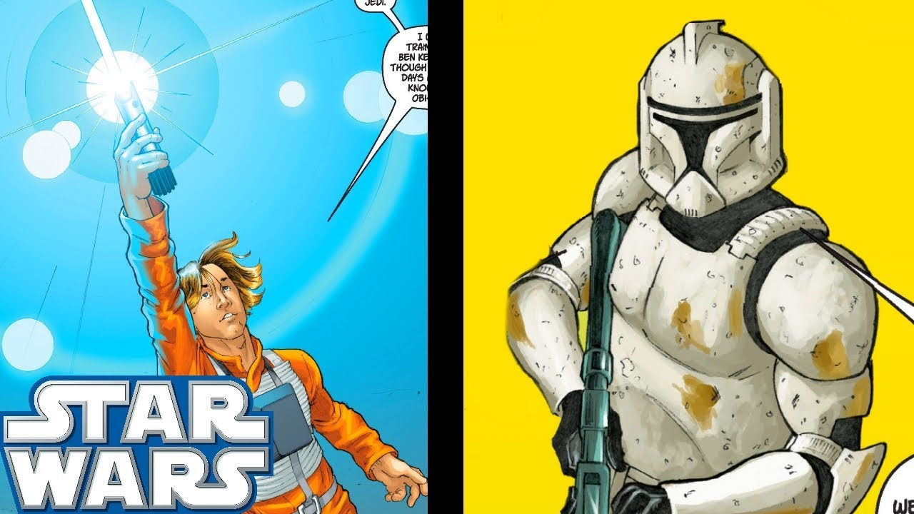 Luke Skywalker MEETS The Long LOST Clone Trooper - Star Wars Comics Explained 1