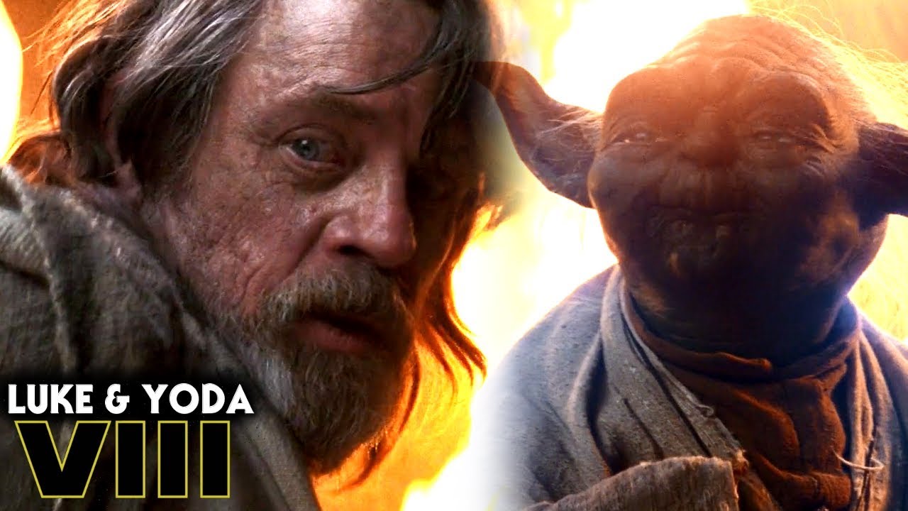 Luke & Yoda Deleted Scene Explained! Star Wars The Last Jedi 1