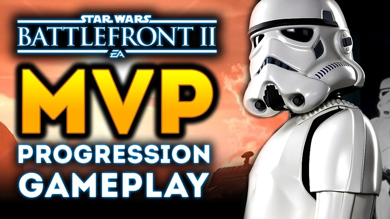 MVP Progression Gameplay! How Much XP Do You Gain? Rank Up on Bespin! - Star Wars Battlefront 2 1
