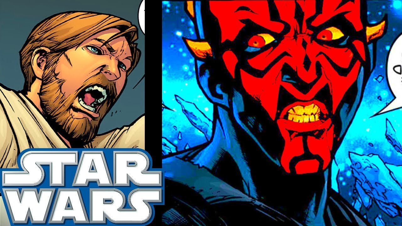 Obi-Wan HUNTS DOWN Maul for the Last Time(CANON) - Star Wars Comics 1