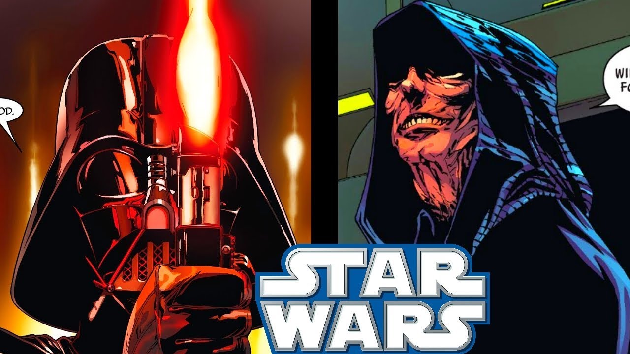 Sidious' THOUGHTS On Vader's NEW Lightsaber(CANON) - Star Wars Comics Explained 1