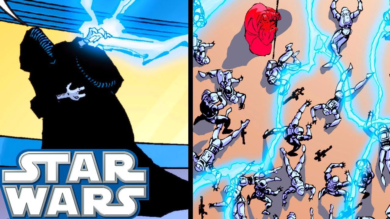 Sidious Turns SAVAGE and KILLS 100 Stormtroopers At Once - Star Wars 1