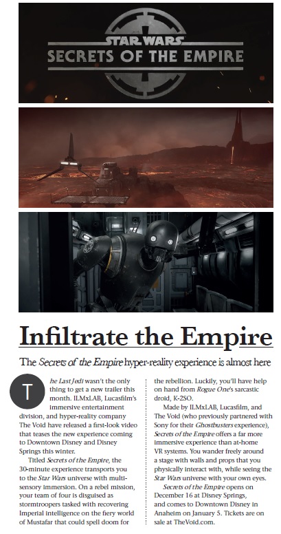 Star Wars - Secret of the Empire article. 3