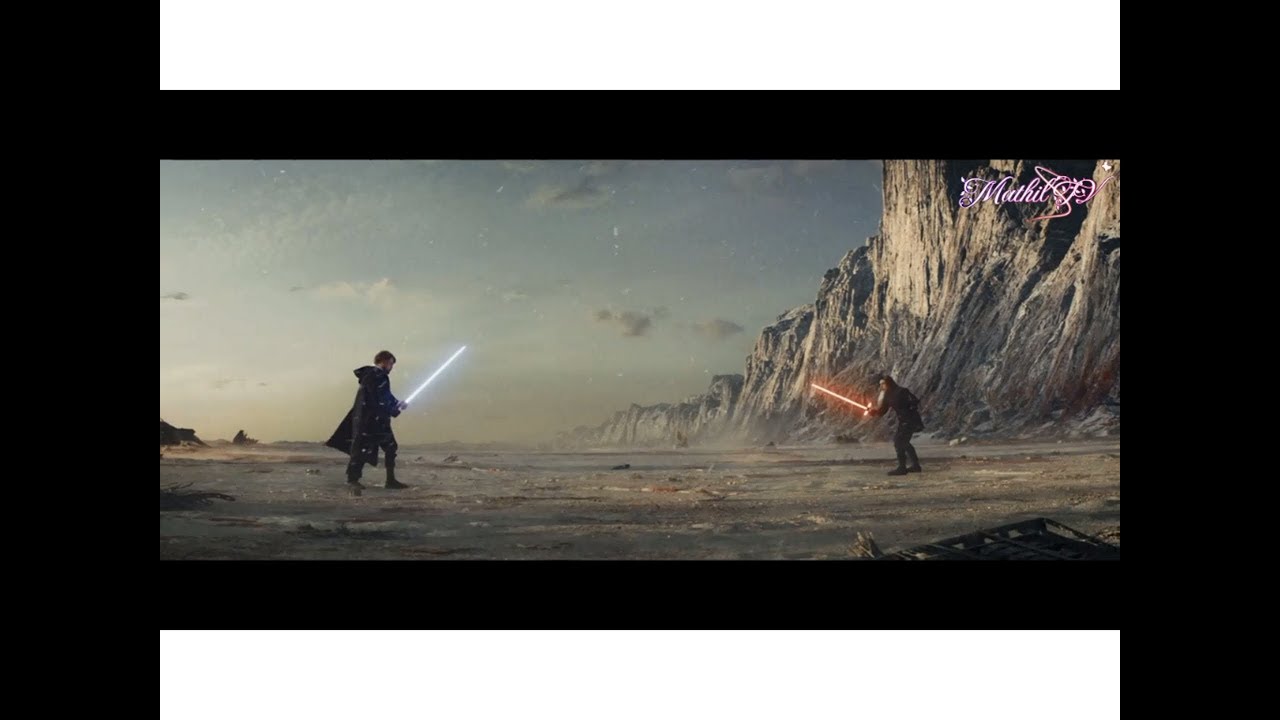 Star Wars The Last Jedi - Final Battle II Luke Skywalker vs Kylo Ren II Best Scenes 1