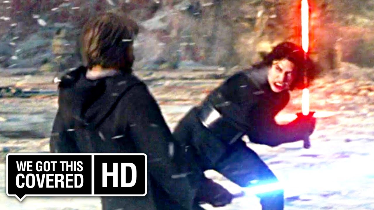 STAR WARS: THE LAST JEDI "Luke Skywalker vs. Kylo Ren Final Fight" Scene [HD] 1