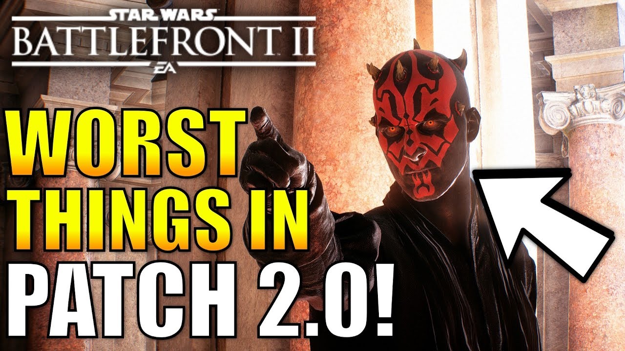 The Biggest Problems With Patch 2.0 In Battlefront 2 - (Darth Maul Glitch, Lag Spikes and More) 1