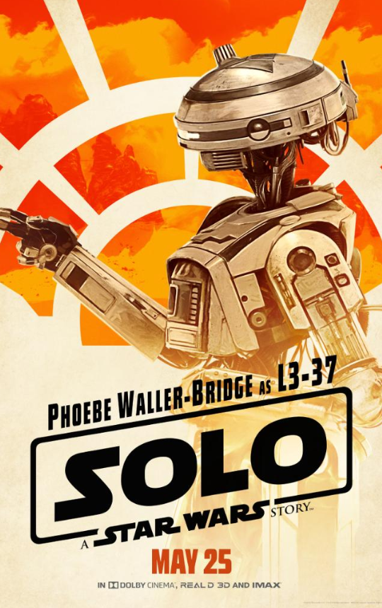 Solo: A Star Wars Story individual posters. 21