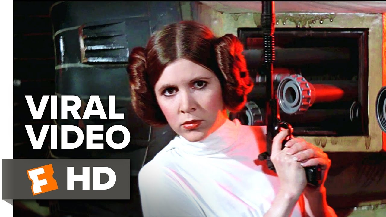 A Tribute To Carrie Fisher (2017) - Star Wars Viral Video 1