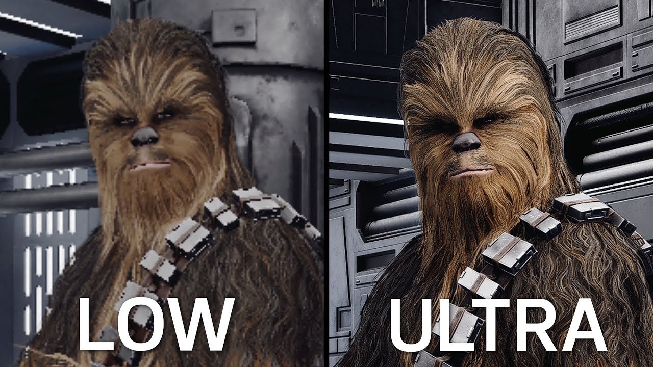 Battlefront II PC - Ultra vs High vs Medium vs Low | Cinematic Comparison 1