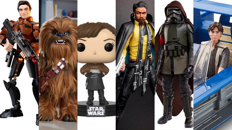 All the Solo: A Star Wars Story Toys Available at Midnight Tonight 1