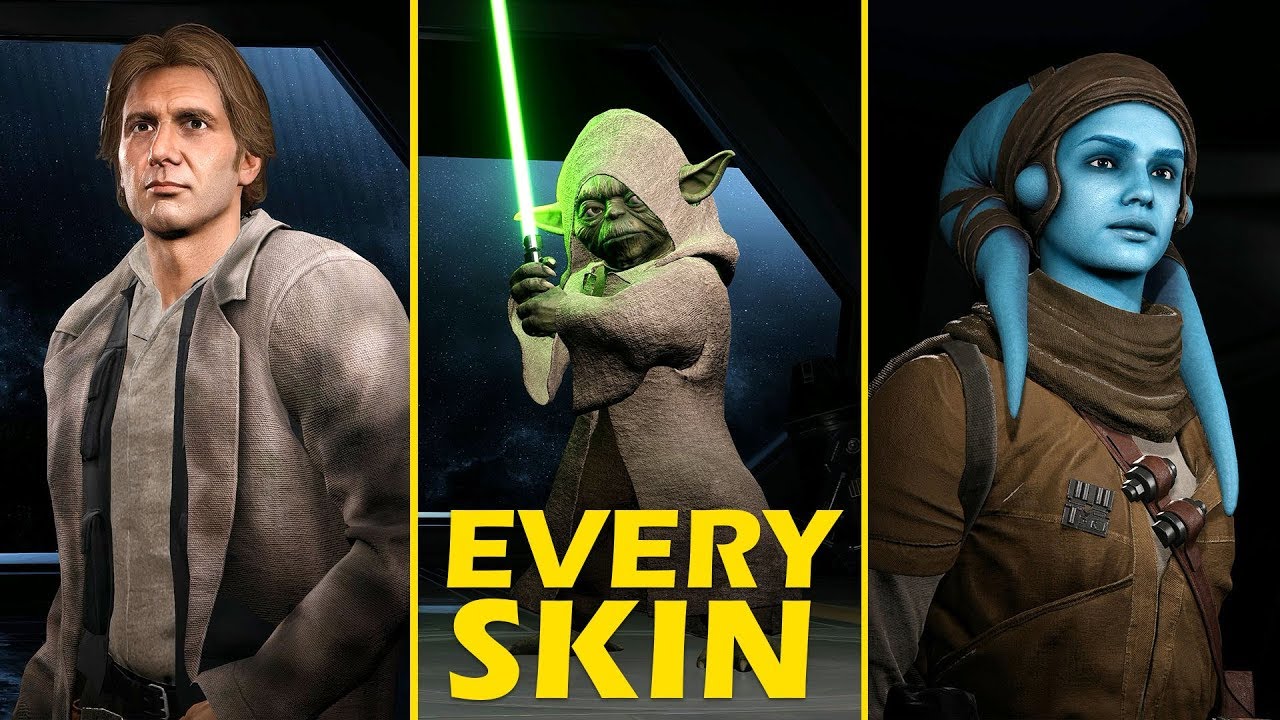 EVERY SKIN added in the Battlefront II April Patch | Cinematic Showcase 1