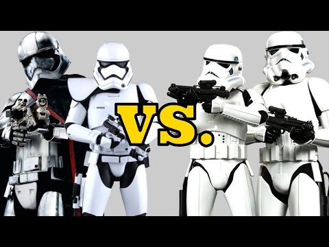 First Order Stormtroopers vs. Imperial Stormtroopers - Armor, Weapons, etc. 1