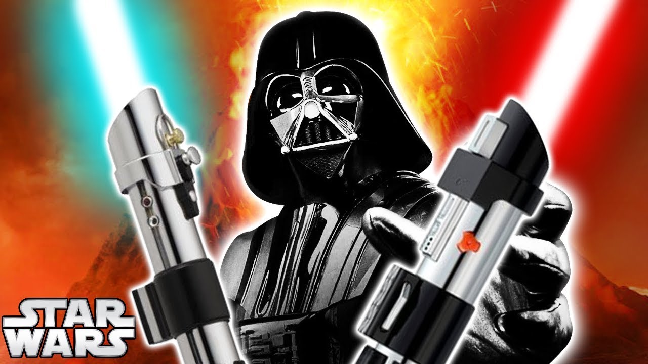 How Darth Vader Built His Lightsaber to Look Like Anakin's! 1