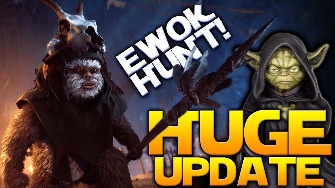 HUGE UPDATE: Ewok Hunt! Season 2, List of Skins & More! - Star Wars 1