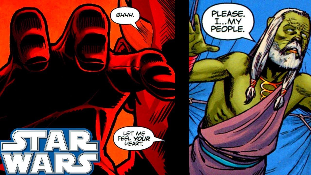 Maul CRUSHES The Heart of An Old Man - Star Wars Comics Explained 1