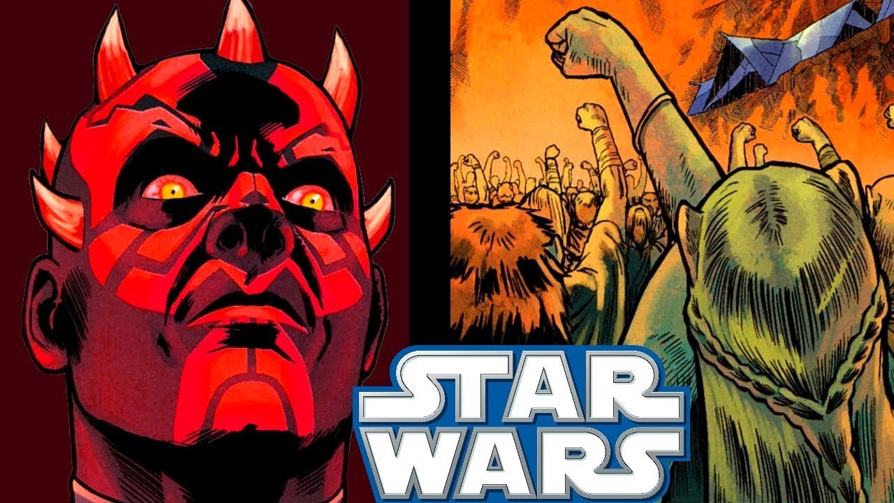 Maul Finds a NEW Army In The Desert - Star Wars Comics 1