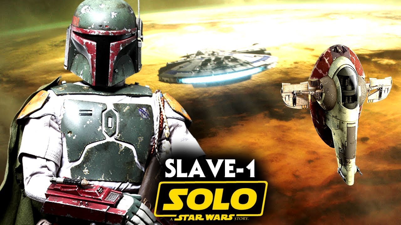 Solo A Star Wars Story Boba Fett's Slave 1 Teased/Spotted! New Footage 1