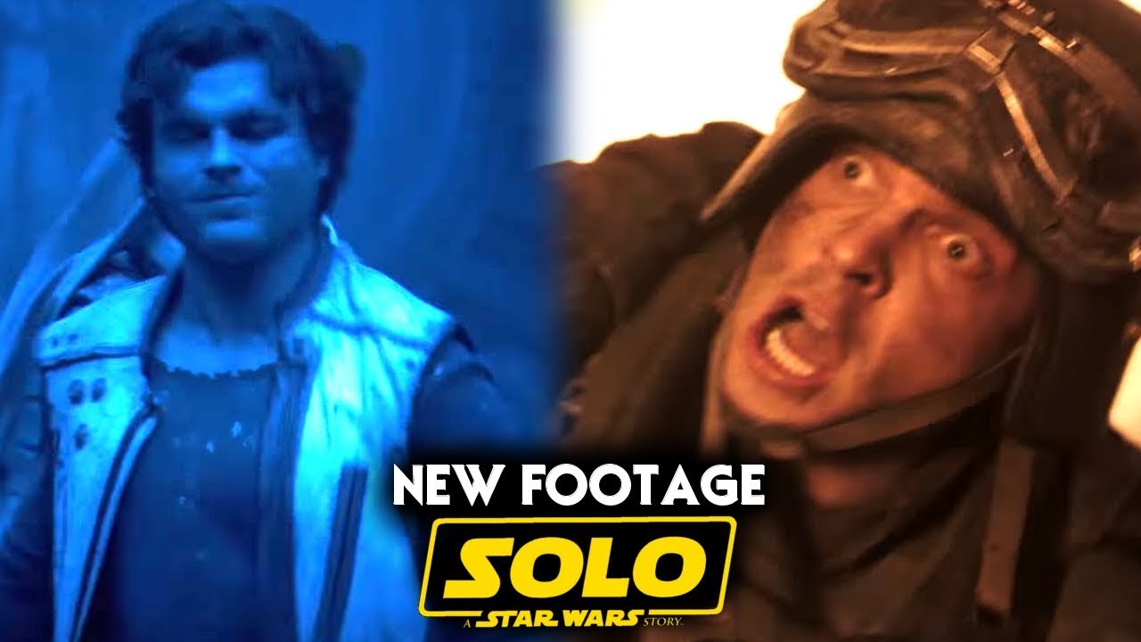 Solo A Star Wars Story Exciting Footage Revealed! Becoming Solo 1