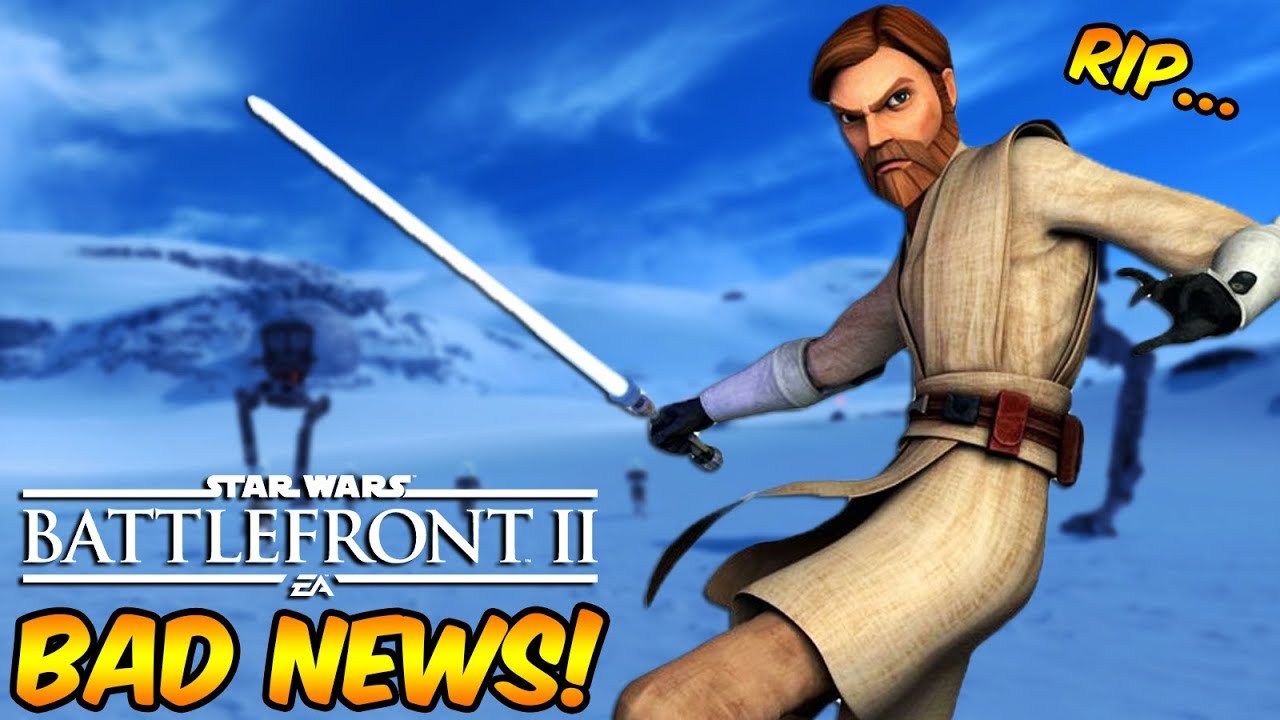 Star Wars Battlefront 2 - Bad Obi-Wan Kenobi News! 1