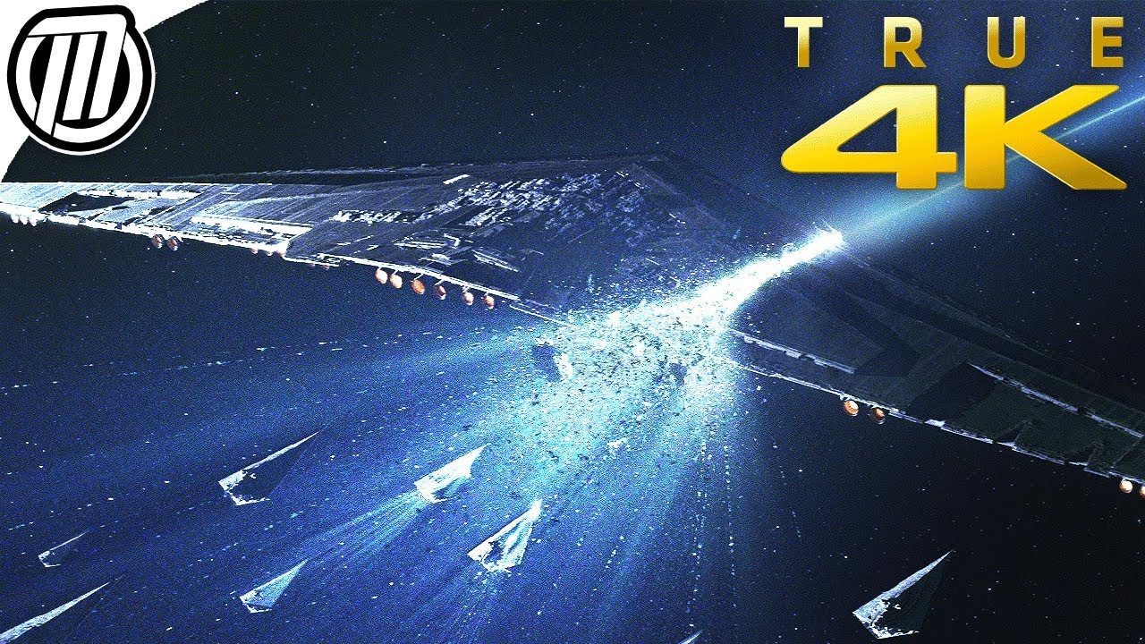 Star Wars: The Last Jedi | Lightspeed Scene 4K (Holdo's Sacrifice) 1