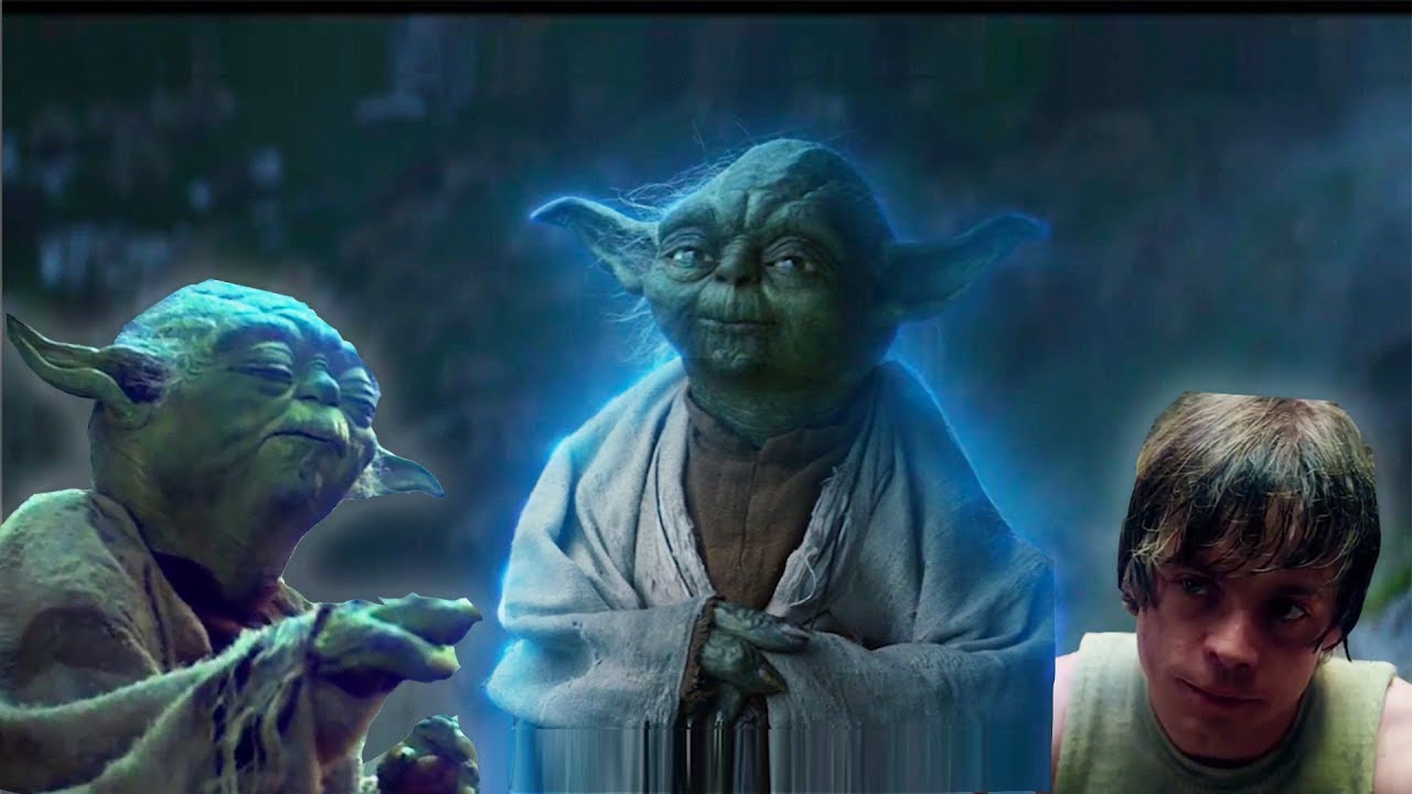 The Last Jedi: Yoda Visits Luke - With Flashbacks 1