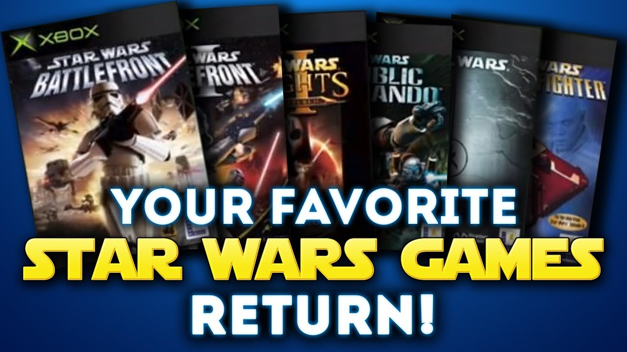 TONS OF STAR WARS GAMES Will Be Backwards Compatible for Xbox One! 1