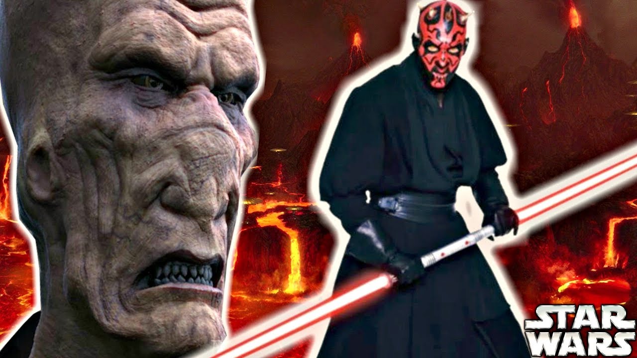 What Darth Plagueis Thought of Darth Maul's Double Bladed Lightsaber 1