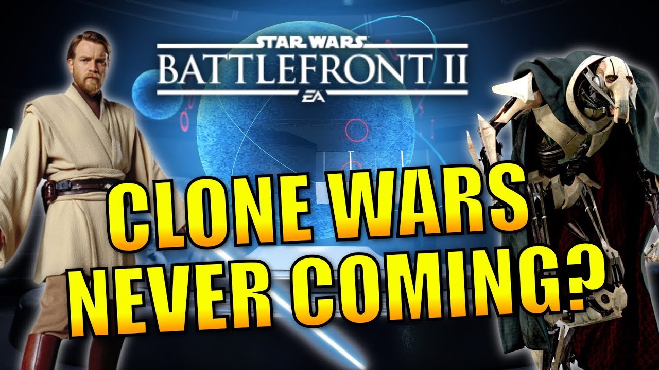 ARE WE EVEN GOING TO GET A CLONE WARS DLC? - Sw Battlefront 2 1