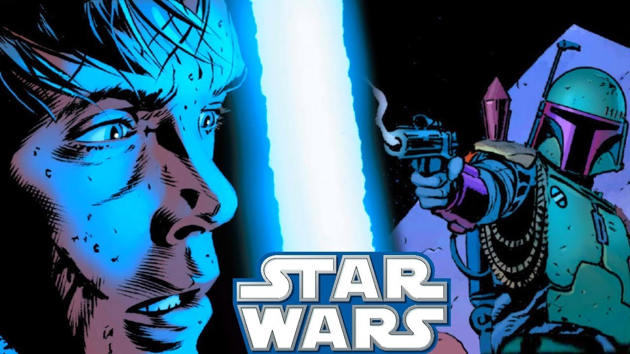 Boba Fett FIGHTS Luke Skywalker on Tatooine(CANON) 1