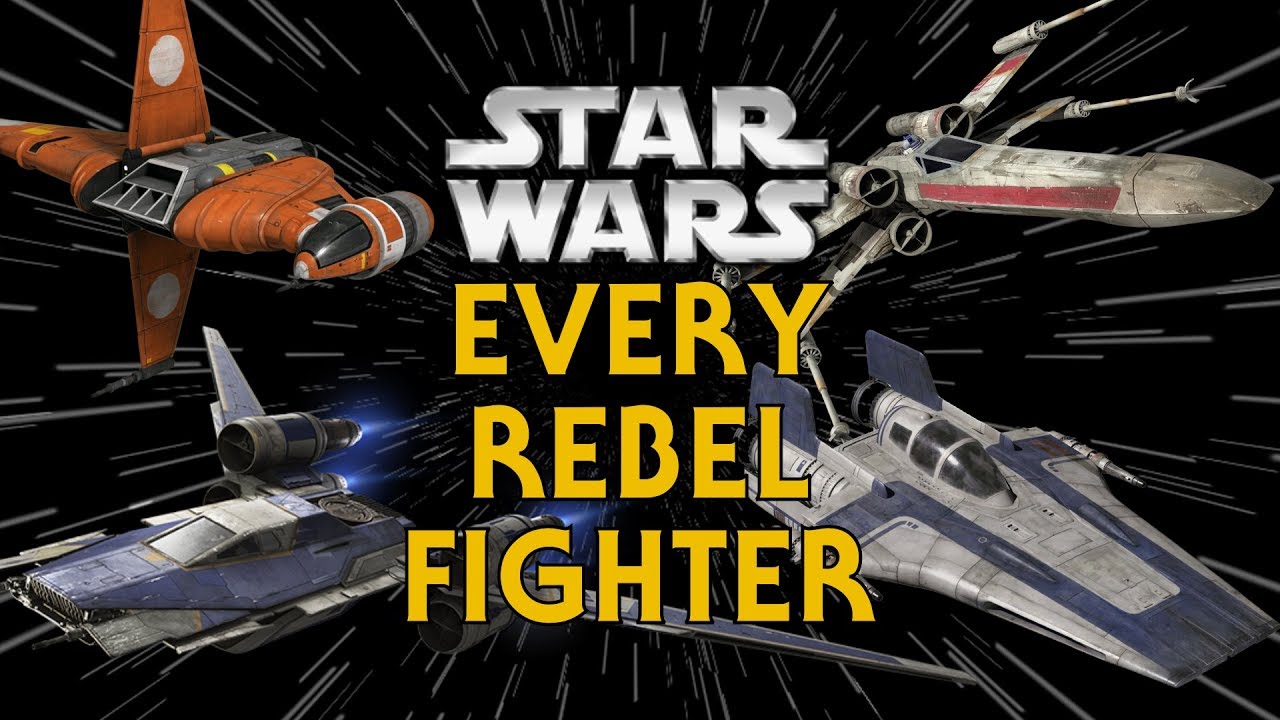 Every Rebel, New Republic, and Resistance Starfighter 1