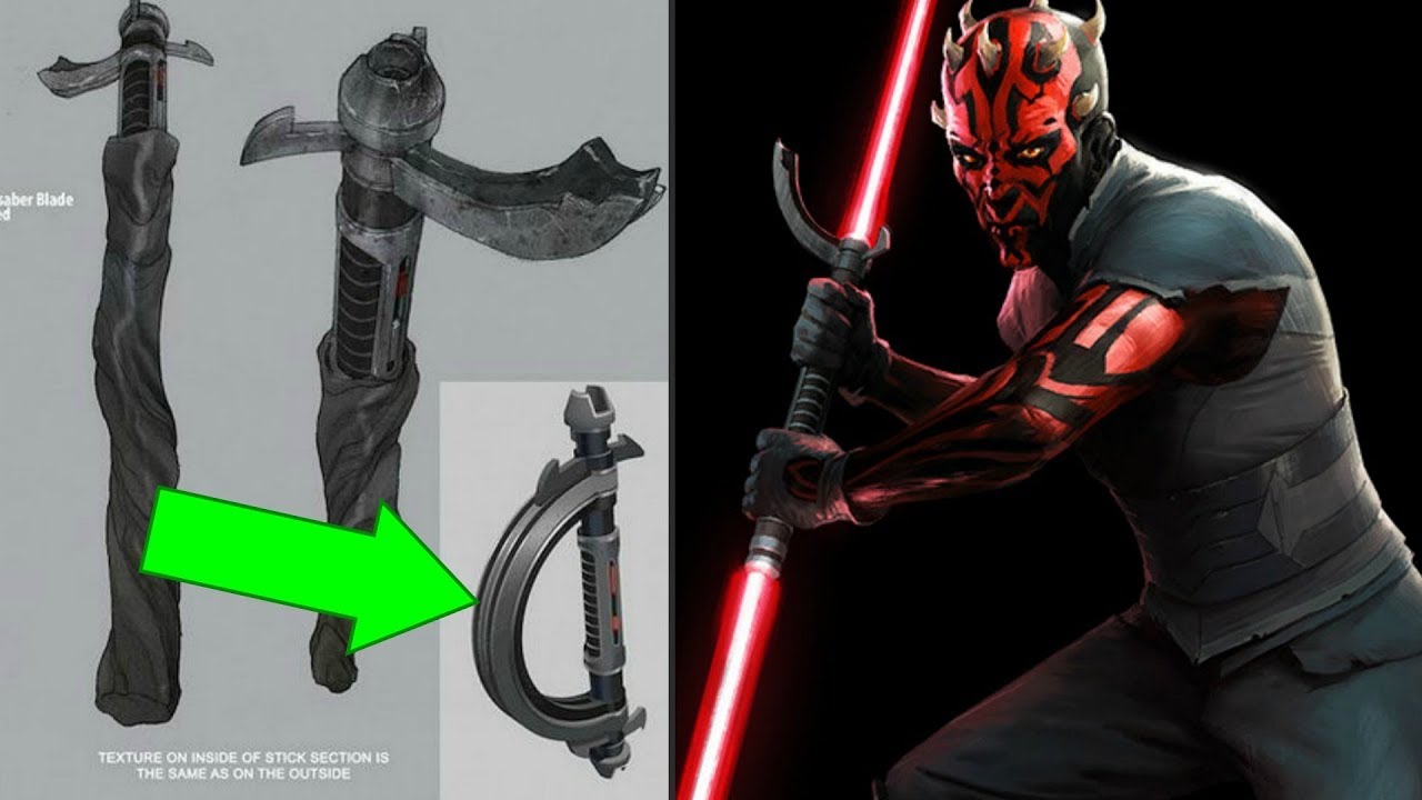 How Darth Maul REALLY Got His Final Lightsaber - Star Wars Explained 1